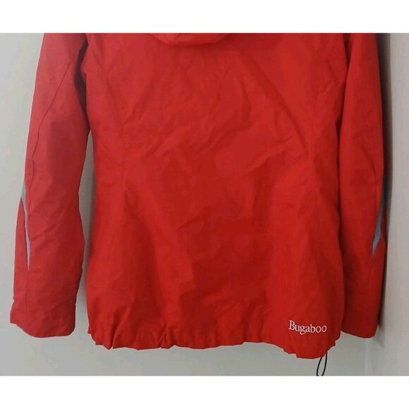 Columbia Interchange Jacket Size Medium Red Bugaboo Hood 3 in 1 Fleece Winter - Picture 11 of 12